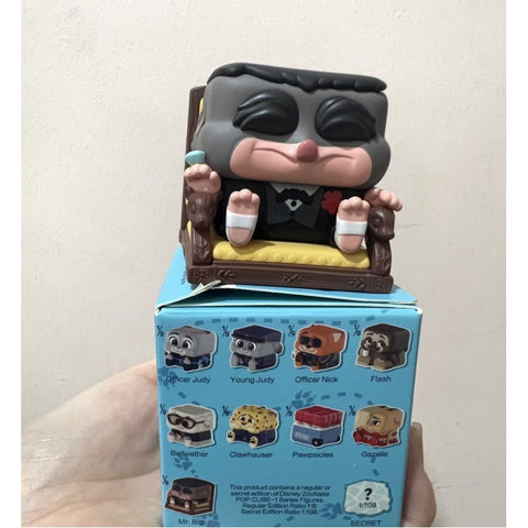Mr. Big Zootopia POP CUBE-1 Blind Box Series: Mr. Big (Confirmed Style)