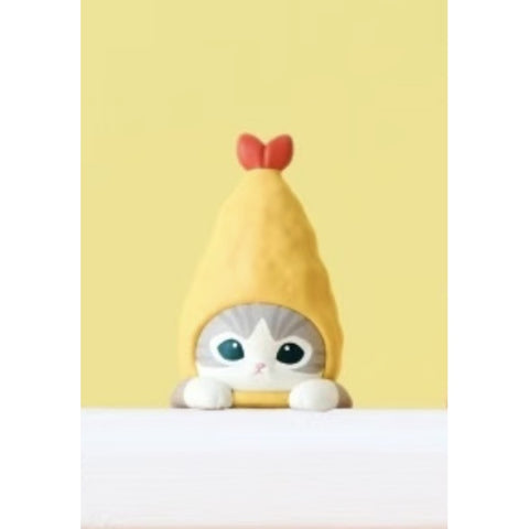 Mofusand Hippers Shrimp Meow Blind Box Series: Shrimp Panko Meow (Confirmed Style)