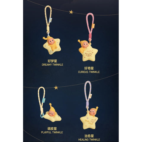 Twinkle Twinkle Classic Silicone Soft Light Tap Lamp Blind Box Series: Whole Set (Opened Box)