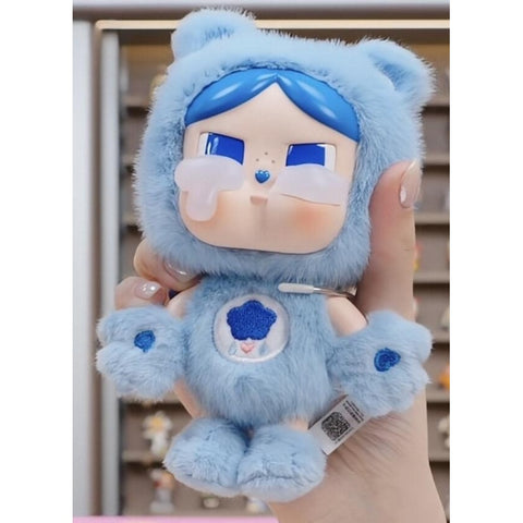 Crybaby × Care Bears Vinyl Plush Pendant Blind Box Series: Grumpy Bear (Confirmed Style)