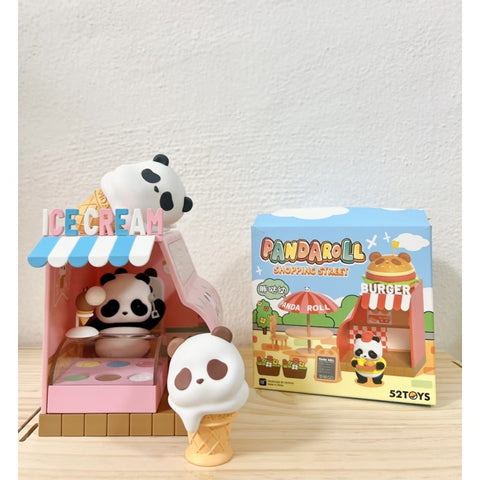 Panda Roll Shopping Street Blind Box Series: Ice Cream Shop (Confirmed Style)