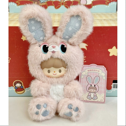 zZoton Retro Toys Series Vinyl Plush Doll Rabbit zZoton