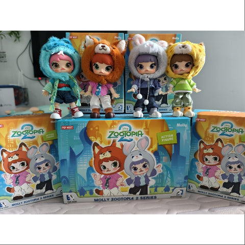 MOLLY Zootopia 2 BJD 1/12 Action Figure Series Whole Set Opened