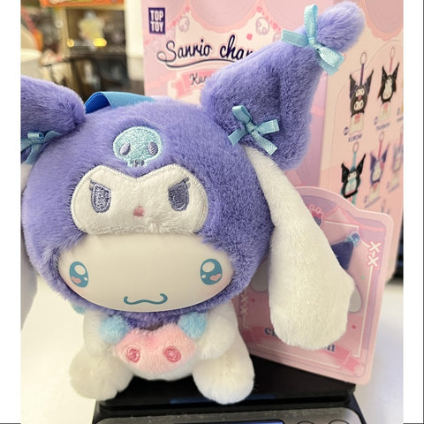 Cinnamoroll Sanrio Characters Kuromi Party Plush Pendant Series Cinnamoroll
