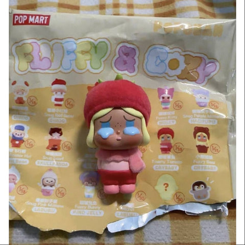 Crybaby Pop Beans Fluffy & Cozy Series Toasty Tomato