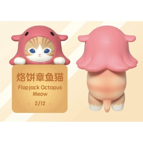 Mofusand Hippers Blind Box Series: Flapjack Octopus Meow (Confirmed Style)