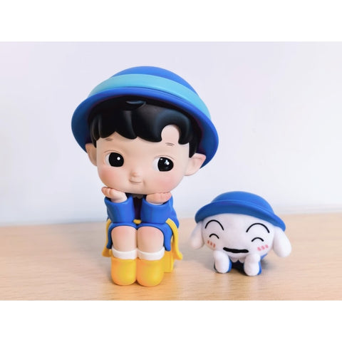 Hacipupu × CRAYON SHINCHAN One Day in Kasukabe Blind Box Series: The Kindergarten Newcomer (Confirmed Style)
