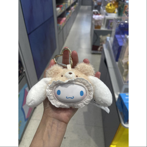 Cinnamoroll Sanrio Characters Fluffy Teddy Bear Plush Pendant Series Cinnamoroll