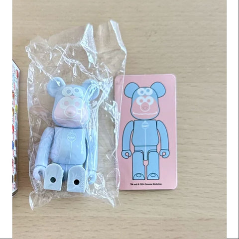 Bearbrick Series 48 Cute Gelato Pique Sesame Street Blue 100%