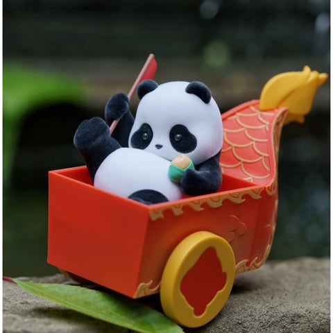 Panda Roll Dragon Boat Racing Blind Box Series: Whole Set (Opened Box)