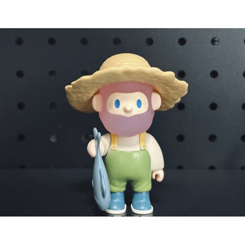 FARMER BOB On The Farm Blind Box Series: Go Fishing (Confirmed Style)