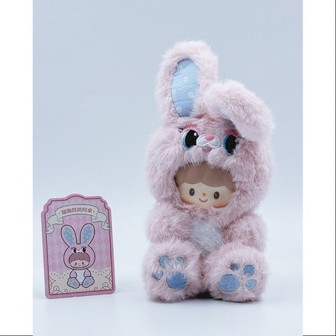 zZoton Retro Toys Series Vinyl Plush Doll Rabbit zZoton
