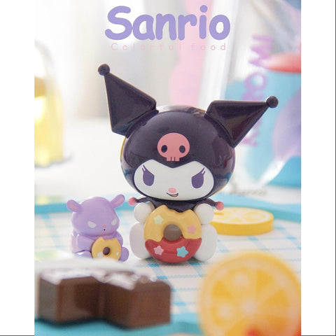 Sanrio Characters Colorful Food Series Kuromi