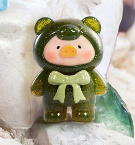 LuLu the Piggy Teddy Mini Ore Collection Blind Bag Series: Olivine (R 1/20) (Confirmed Style)