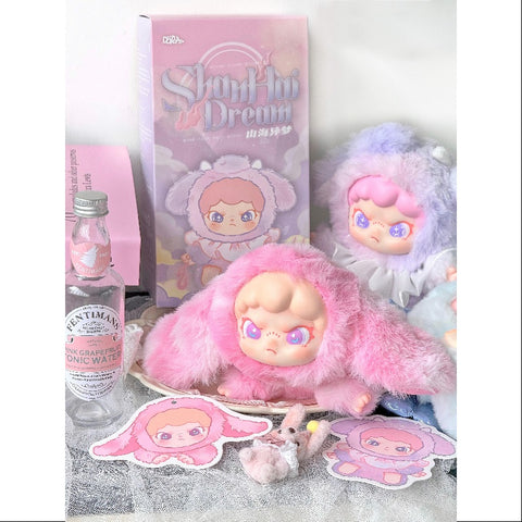 DORA ShanHai Dream Series Vinyl Plush Pendant Whole Set Opened