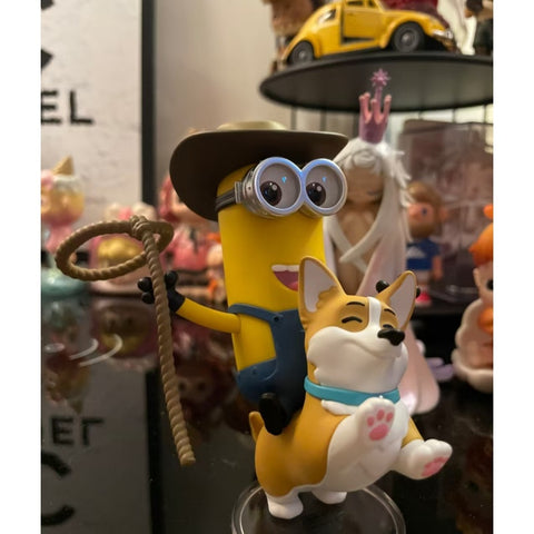 Minions Bello World Blind Box Series: Ride'em Cowboy Kevin (Confirmed Style)