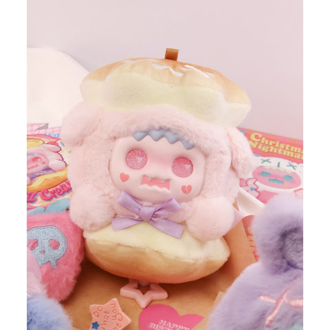 ShinWoo Bittersweet Vinyl Plush Pendant Series Devil cream puff