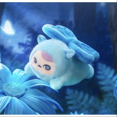 PUCKY Beanie Flying Babies Peluche Pendentif Série Bébé Papillon 