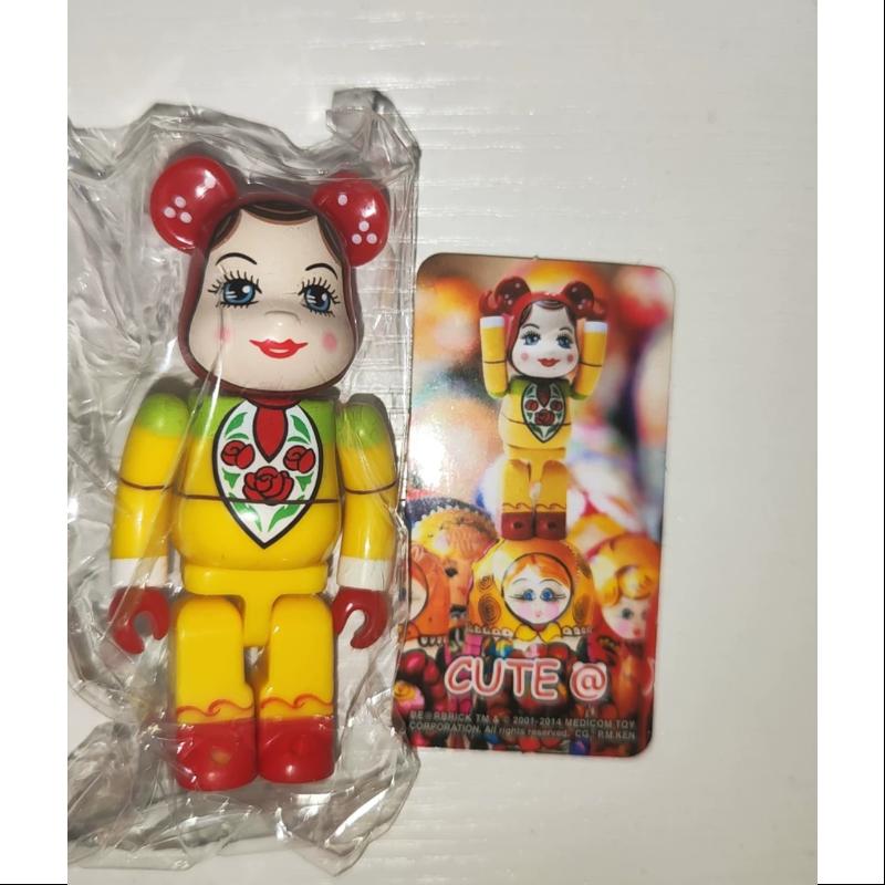 Bearbrick Series 28 CUTE Matryoshka Russian DOLL 100%