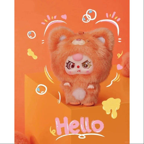 Baby Three Mini Hug Vinyl Plush Pendant Series Fox