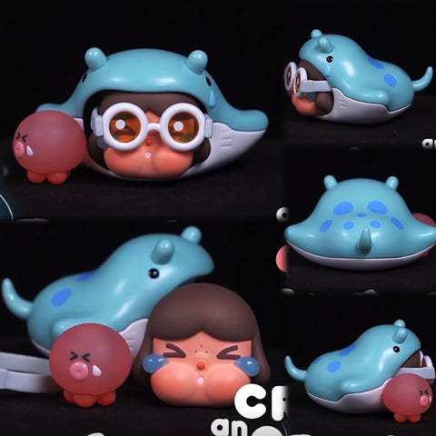 CRYBABY Cry Me an Ocean Blind Box Series: The Manta Ray (Confirmed Style)