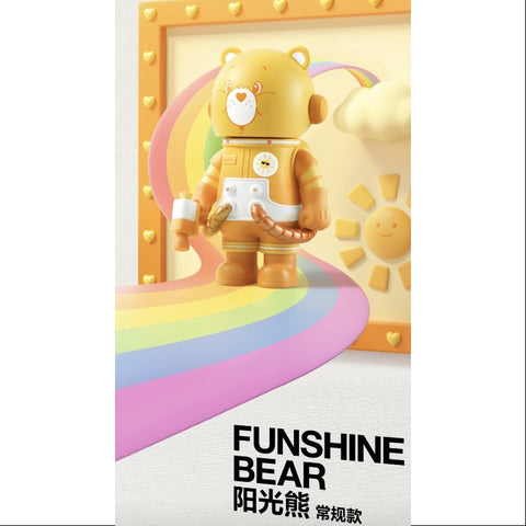 MEGA SPACE MOLLY 100% Series 4 Funshine Bear (Regular)