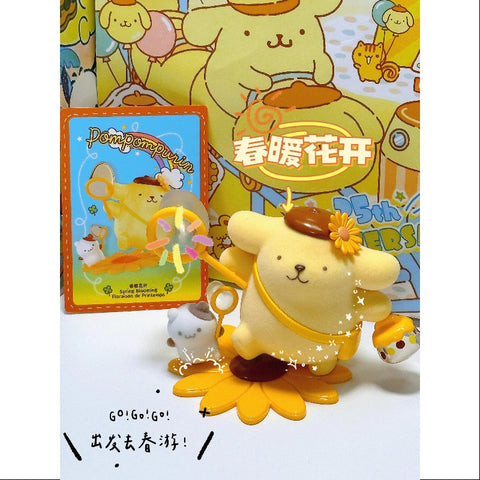 Pompompurin Childhood Four Seasons Series Spring Blooming