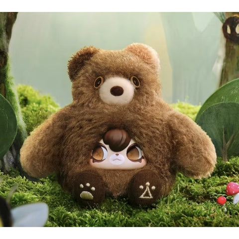 1001MOONS The Moonlight Gathering Guide Plush Doll Pendant Blind Box Series: The Drowsy Bear (Confirmed Style)
