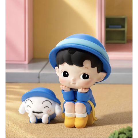 Hacipupu × CRAYON SHINCHAN One Day in Kasukabe Blind Box Series: The Kindergarten Newcomer (Confirmed Style)