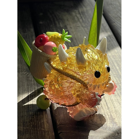 Instinctoy Monster Fluffy Joyful Life Blind Box Series: Apple Picking (Confirmed Style)