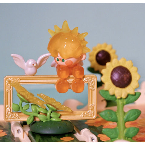 Pino Jelly Pop Mart Gift For You Greeting Card Series Pino Jelly Sunflower