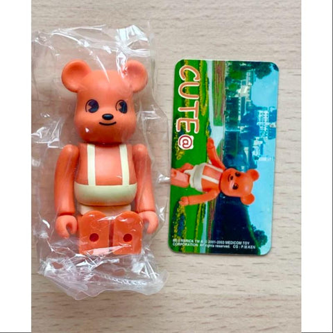 Bearbrick Series 6 CUTE Orange Bear 100%