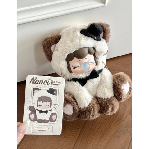Nanci Tea Time Kitties Vinyl Plush Series Gentleman