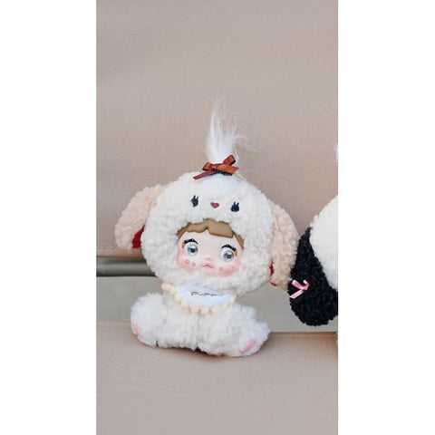 Nommi Sitting Zoo Vinyl Plush Pendant Series: Latte Woof-Woof (Confirmed Style) | TOYSEZ Data