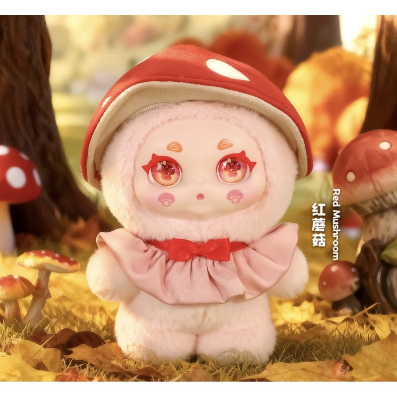 Kimmon Mushroom Castle Plush Blind Box Series: Red Mushroom (Confirmed Style)