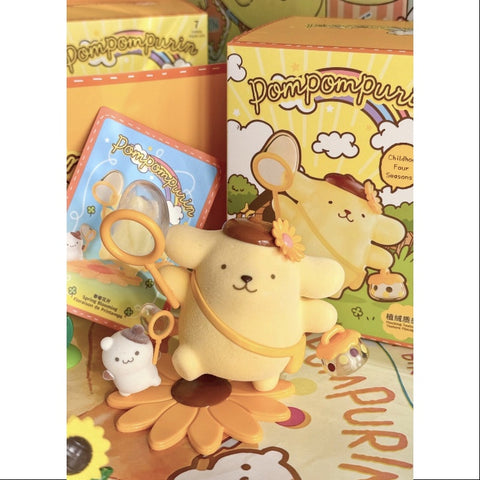 Pompompurin Childhood Four Seasons Series Spring Blooming