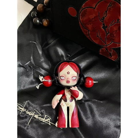 Skullpanda Baby Plum Secret Burning Frost Limited Figurine