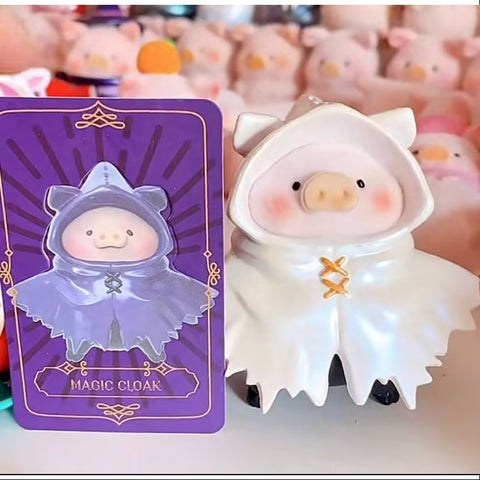 LuLu the Piggy The Wizard Series Secret Magic Cloak（White）