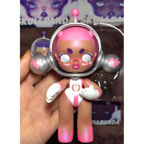 Skullpanda Baby Cyber Pink Limited Figurine