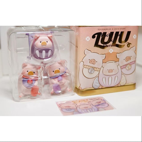 LuLu the Piggy Lucky Cat& Daruma Limited Special Color