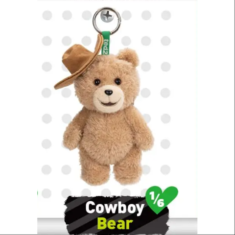 Ted2 Teddy Bear Action Plush Pendant Series Whole Set Opened