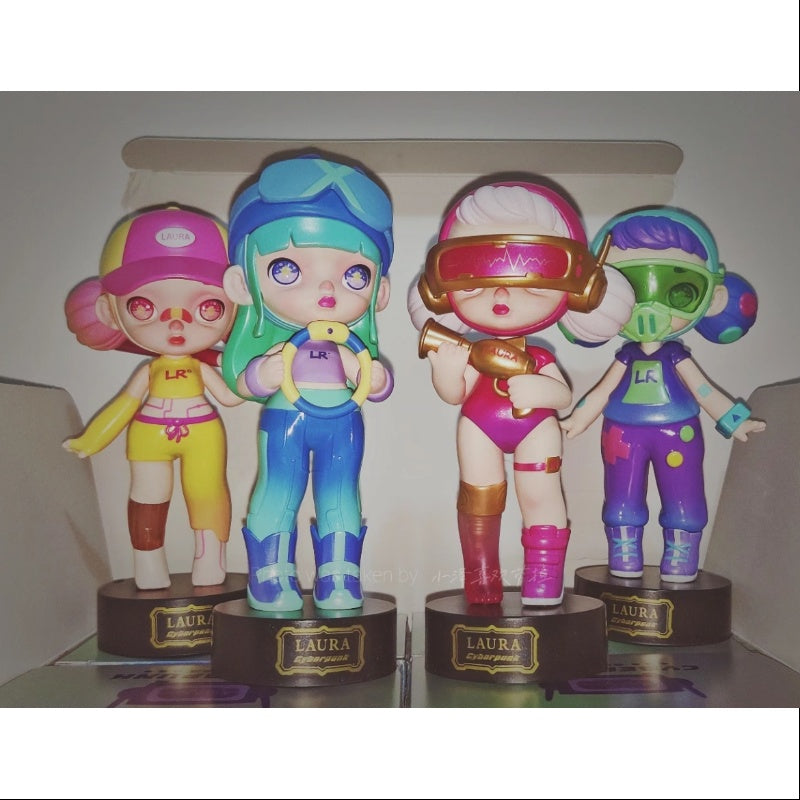 Laura Figure Laura Cyberpunk Space Capsule Series 2 Whole Set Opened – TOYSEZ