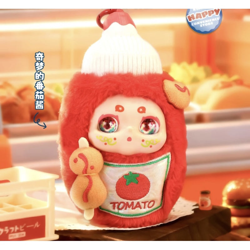 Kimmon Happy Convenience Store Plush Blind Box Series: Ketchup (Confirmed Style)