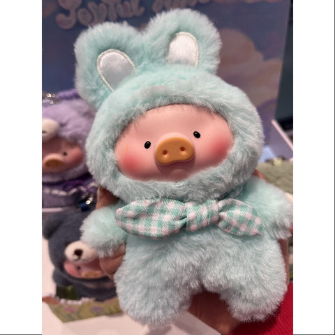 LuLu the Piggy Joyful Time PVC Plush Keychain Series FORTUNE BUNNY