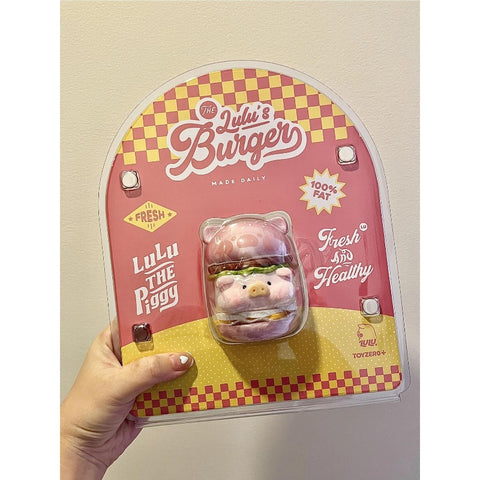 LuLu the Piggy Burger Limited Pink