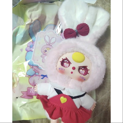 Baby Three Macaron Cute Bunny Plush Series Pink bunny