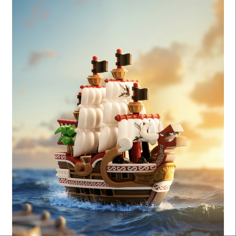 One Piece The Grand Line Vehicles Series Red Foree