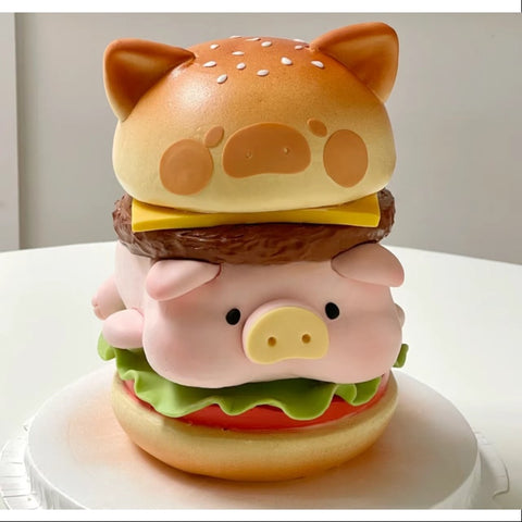LuLu the Piggy Hamburger 2022 Figurine Limited Edition