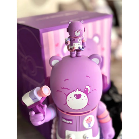 MEGA SPACE MOLLY 400%+100% Care Bears Share Bear 2022 LIMITED