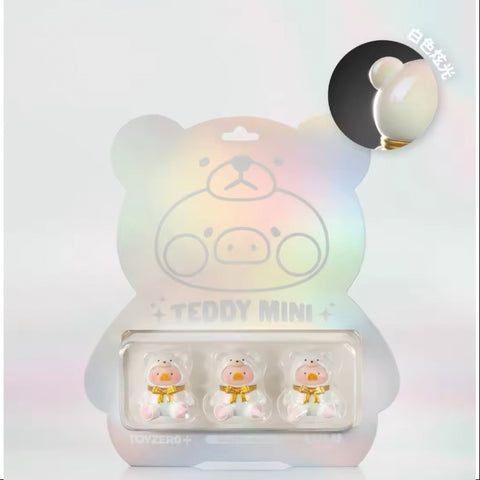 LuLu the Piggy Teddy Mini Bean White 2025 Figurine Limited Edition
